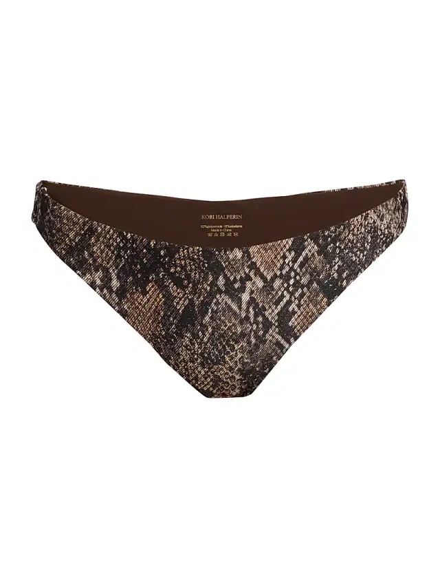 Kobi Halperin Women's Hunter Printed Bikini Bottom - Natural Multi