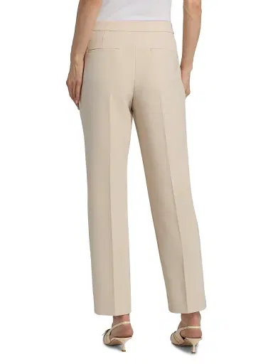 Ungaro Women's June Stretch Crepe Tailored Slim-Straight Pants | Thumbnail 5