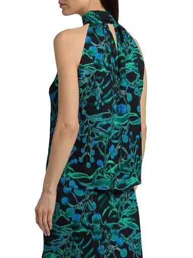 Ungaro Women's Ace Printed Halter Blouse | Thumbnail 5 Ungaro Women's Ace Printed Halter Blouse | Thumbnail 5