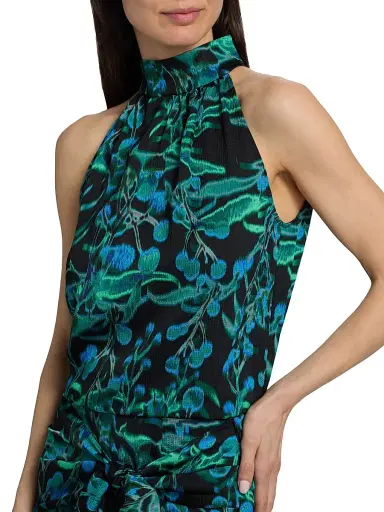 Ungaro Women's Ace Printed Halter Blouse | Thumbnail 6 Ungaro Women's Ace Printed Halter Blouse | Thumbnail 6