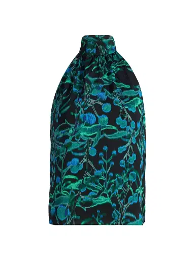 Ungaro Women's Ace Printed Halter Blouse | Thumbnail 1 Ungaro Women's Ace Printed Halter Blouse | Thumbnail 1