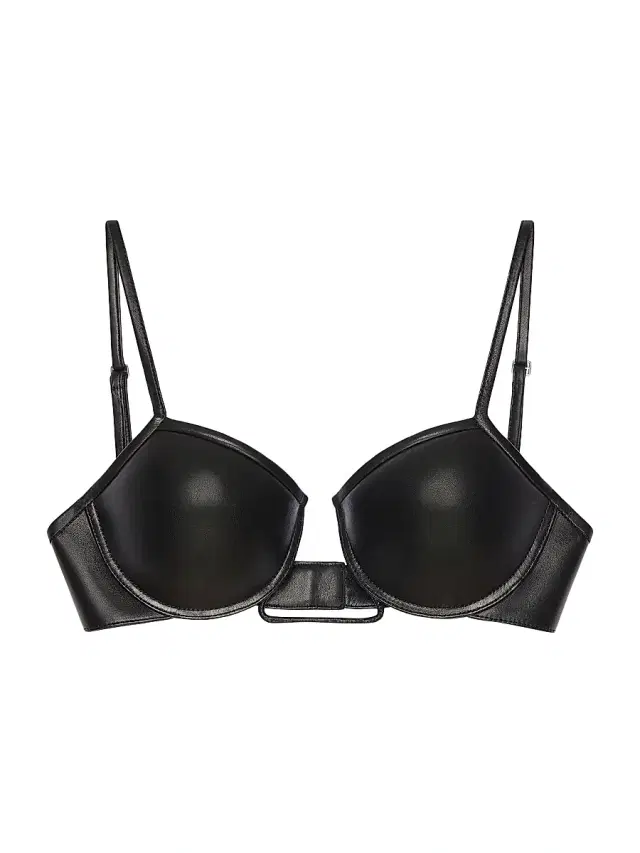 Givenchy Women's Cutaway Bra in Leather - Black
