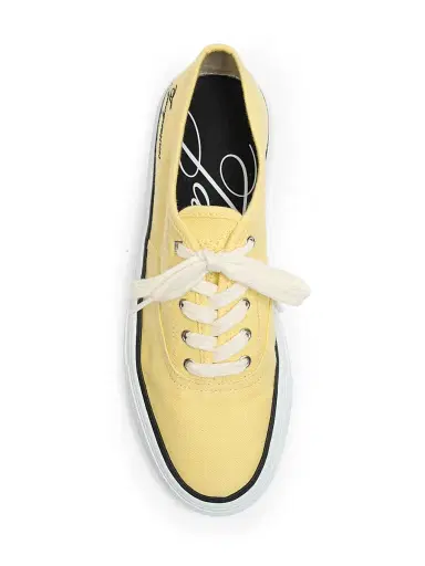 Jacquemus Women's Les Fefe Low-Top Sneakers - Light Yellow - Size 12 | Thumbnail 4