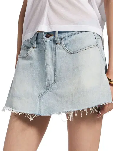 Balenciaga Women's Skort - Light Blue | Thumbnail 3 Balenciaga Women's Skort - Light Blue | Thumbnail 3