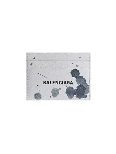Balenciaga Men's Cash Card Holder - Light Grey | Thumbnail 1 Balenciaga Men's Cash Card Holder - Light Grey | Thumbnail 1