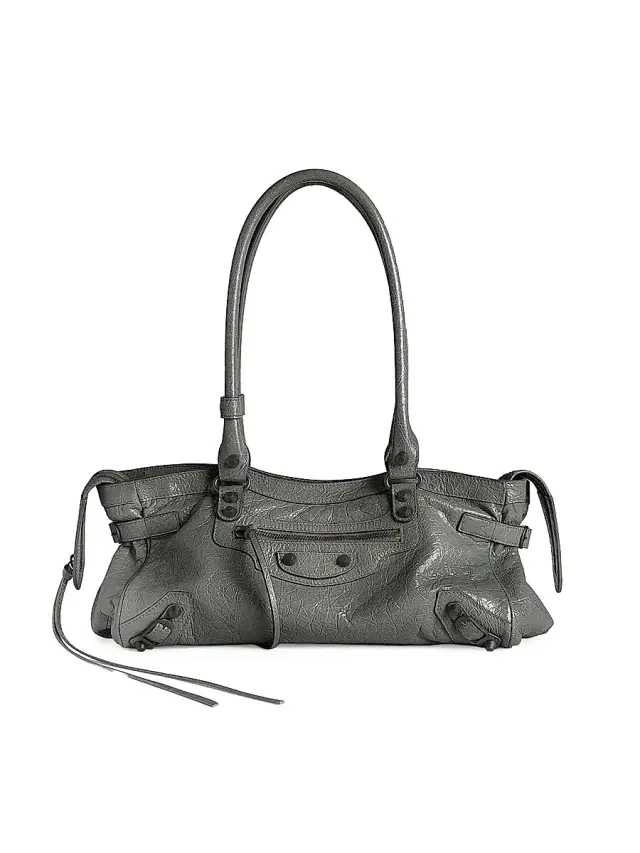 Balenciaga Women's Le City Top Handle East-West Bag - Volcanic Rock