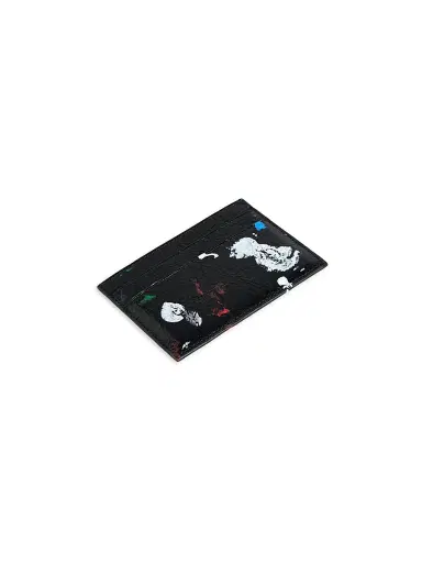 Balenciaga Men's Cash Card Holder - Black | Thumbnail 2 Balenciaga Men's Cash Card Holder - Black | Thumbnail 2