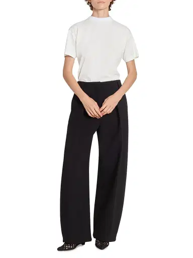 Jacquemus Women's Le Ventadou Split-Back T-Shirt - White - Size XL | Thumbnail 2 Jacquemus Women's Le Ventadou Split-Back T-Shirt - White - Size XL | Thumbnail 2