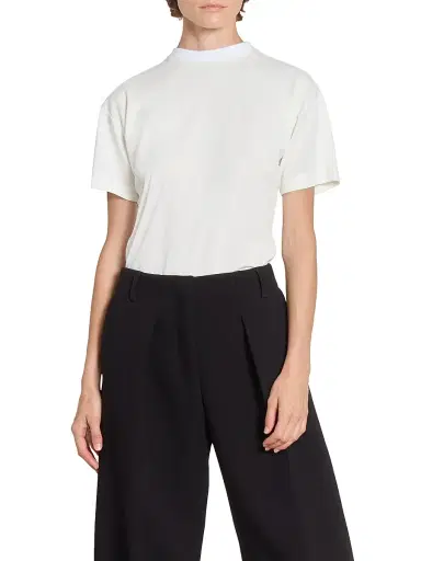Jacquemus Women's Le Ventadou Split-Back T-Shirt - White - Size XL | Thumbnail 3 Jacquemus Women's Le Ventadou Split-Back T-Shirt - White - Size XL | Thumbnail 3