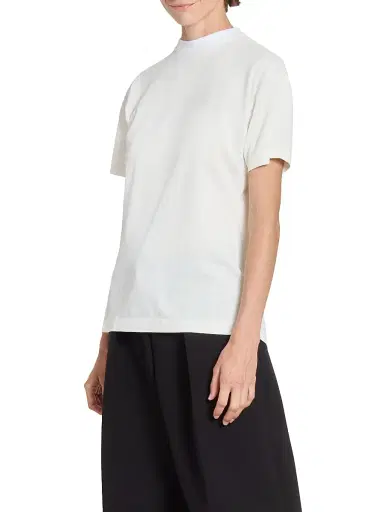 Jacquemus Women's Le Ventadou Split-Back T-Shirt - White - Size XL | Thumbnail 4 Jacquemus Women's Le Ventadou Split-Back T-Shirt - White - Size XL | Thumbnail 4