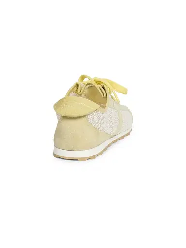 Jacquemus Women's Les Tennis Low-Top Sneakers - Dusty Yellow - Size 11 | Thumbnail 3