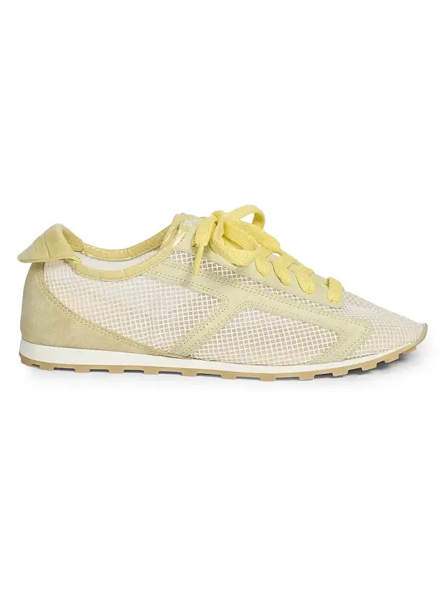 Jacquemus Women's Les Tennis Low-Top Sneakers - Dusty Yellow