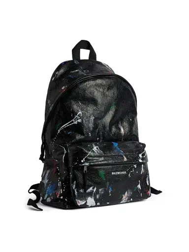 Balenciaga Men's Explorer Backpack - Black | Thumbnail 4