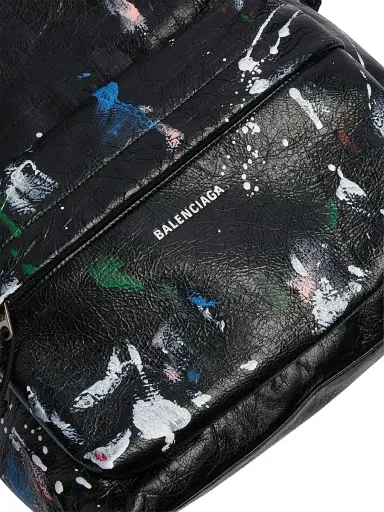 Balenciaga Men's Explorer Backpack - Black | Thumbnail 7