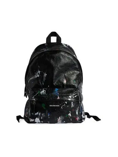 Balenciaga Men's Explorer Backpack - Black | Thumbnail 1