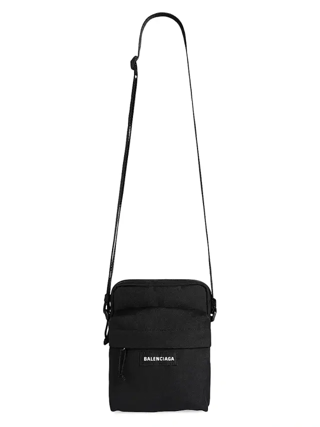 Men's Explorer Crossbody Bag - Black