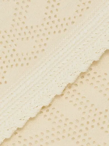 Burberry Women's Prue Check Wool Knit Skirt - Ceramic White | Thumbnail 7 Burberry Women's Prue Check Wool Knit Skirt - Ceramic White | Thumbnail 7