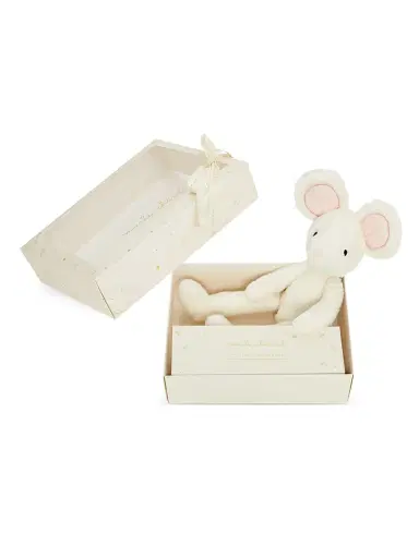 Marie-Chantal Baby's Signature First Keepsakes: Brush & Buddy Gift Set - White | Thumbnail 1 Marie-Chantal Baby's Signature First Keepsakes: Brush & Buddy Gift Set - White | Thumbnail 1