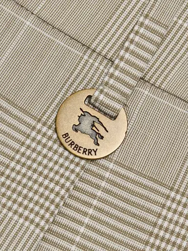 Burberry Women's Raina Glen Check Wool Shorts - Cloudy White | Thumbnail 7 Burberry Women's Raina Glen Check Wool Shorts - Cloudy White | Thumbnail 7
