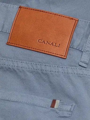 Canali Men's Stretch-Cotton Straight Jeans - Blue - Size 38 | Thumbnail 7 Canali Men's Stretch-Cotton Straight Jeans - Blue - Size 38 | Thumbnail 7
