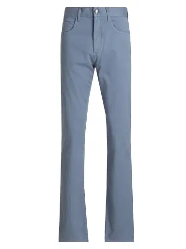 Canali Men's Stretch-Cotton Straight Jeans - Blue - Size 38 | Thumbnail 1 Canali Men's Stretch-Cotton Straight Jeans - Blue - Size 38 | Thumbnail 1