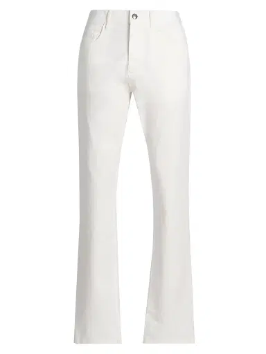 Canali Men's Stretch-Cotton Straight Jeans - White - Size 34 | Thumbnail 1