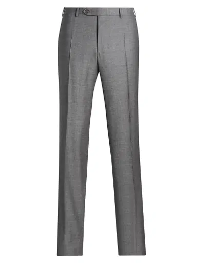 Canali Men's Siena Denim-Effect Trousers | Thumbnail 1 Canali Men's Siena Denim-Effect Trousers | Thumbnail 1