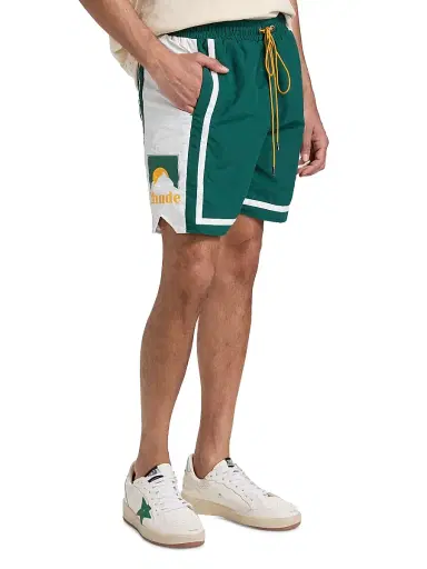 Rhude Men's Moonlight Logo Shorts | Thumbnail 4 Rhude Men's Moonlight Logo Shorts | Thumbnail 4