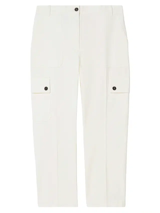 Women's Cotton Gabardine Trousers -