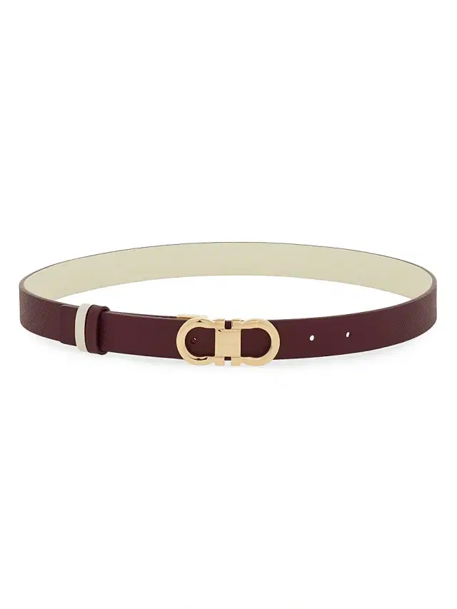FERRAGAMO Women's Donna Reversible Leather Belt - Plum