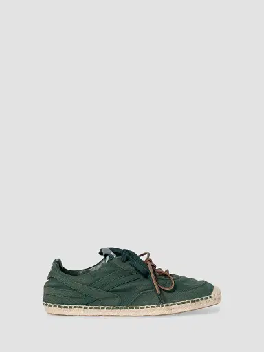 Miu Miu Women's Gymnasium Gabardine Sneakers - Blue | Thumbnail 7 Miu Miu Women's Gymnasium Gabardine Sneakers - Blue | Thumbnail 7