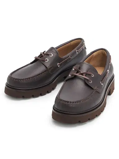 Gianvito Rossi Men's Leather Boat Shoes | Thumbnail 2 Gianvito Rossi Men's Leather Boat Shoes | Thumbnail 2