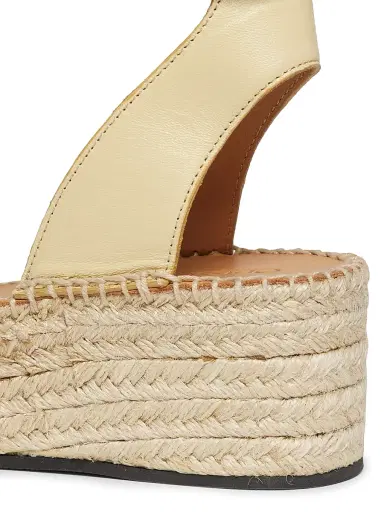 Odissì Women's Bella Knotted Leather Espadrille Sandals | Thumbnail 5
