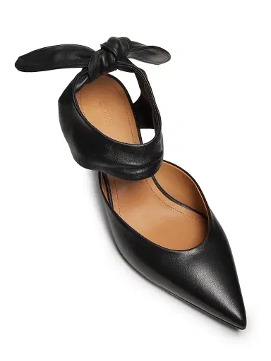Odissì Women's 55MM Jodie Leather Pumps - Black - Size 10 | Thumbnail 4