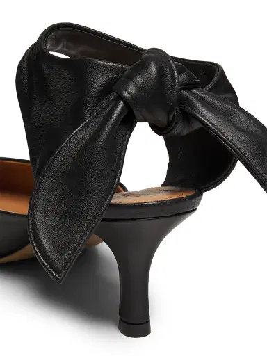 Odissì Women's 55MM Jodie Leather Pumps - Black - Size 10 | Thumbnail 5