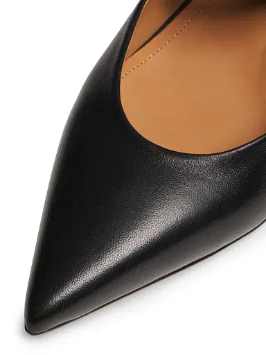 Odissì Women's 55MM Jodie Leather Pumps - Black - Size 10 | Thumbnail 6