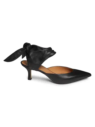 Odissì Women's 55MM Jodie Leather Pumps - Black - Size 10 | Thumbnail 1