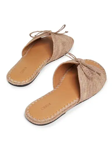 Odissì Women's Lipa Bow-Detailed Woven Sandals - Rosa - Size 10 | Thumbnail 3 Odissì Women's Lipa Bow-Detailed Woven Sandals - Rosa - Size 10 | Thumbnail 3