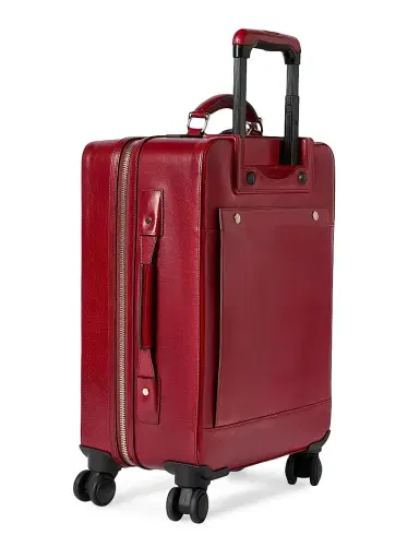 Brunello Cucinelli Burnished Calfskin Suitcase - Terracotta | Thumbnail 4 Brunello Cucinelli Burnished Calfskin Suitcase - Terracotta | Thumbnail 4