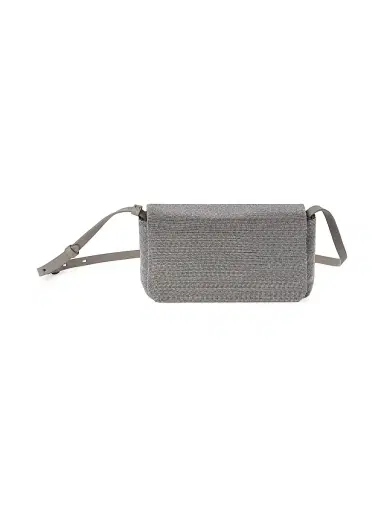 Brunello Cucinelli Women's Precious Flap Crossbody Bag in Grained Leather | Thumbnail 1