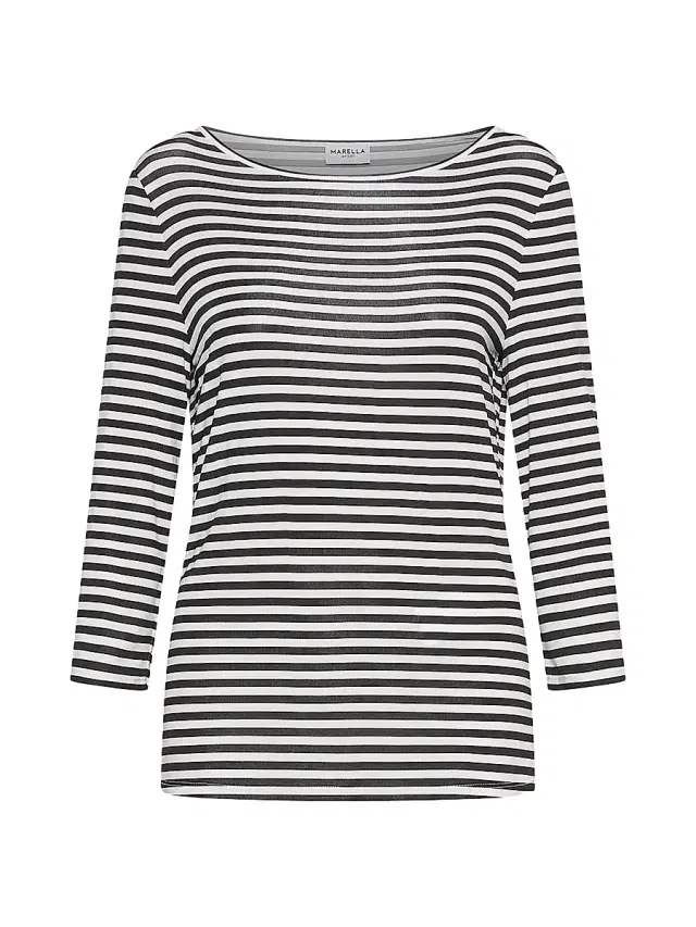 Marella Women's Striped Jersey T-Shirt
