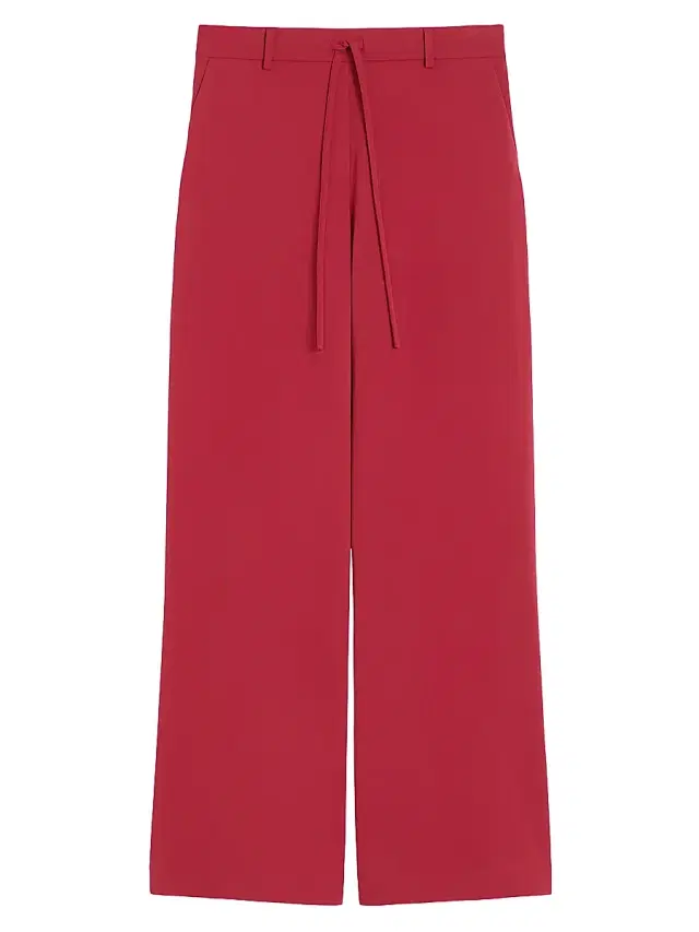 Women's Jersey Joggers - Dark Red