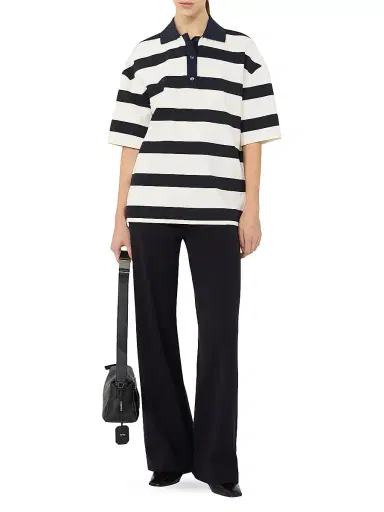 MM Max Mara Women's Viscose Trousers - Midnightblue - Size XL | Thumbnail 2
