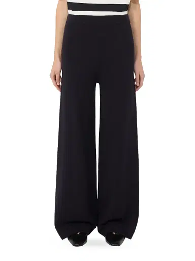 MM Max Mara Women's Viscose Trousers - Midnightblue - Size XL | Thumbnail 3