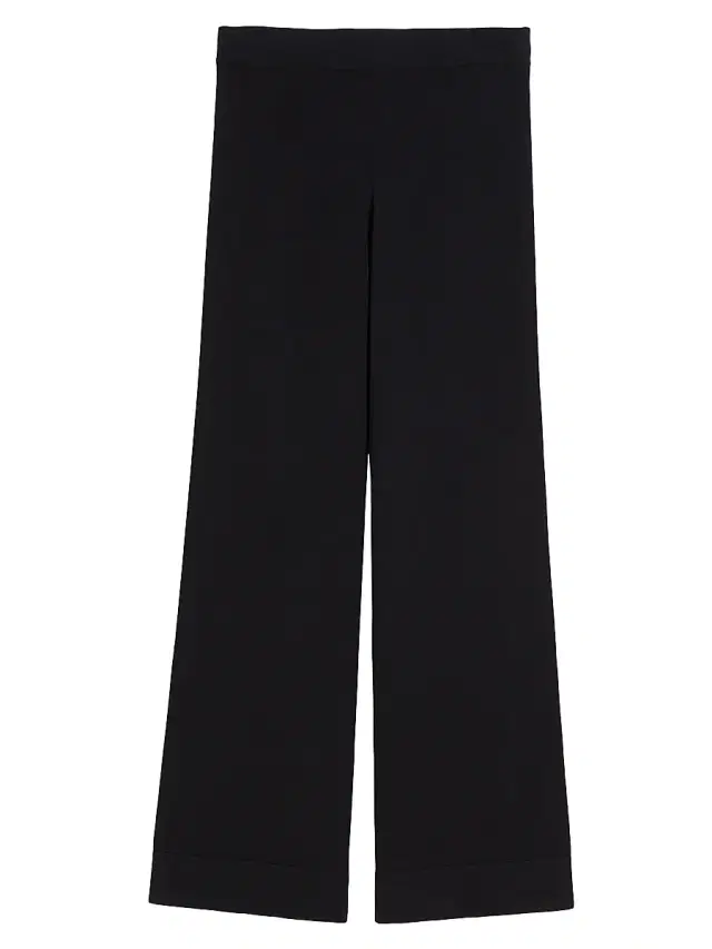 MM Max Mara Women's Viscose Trousers - Midnightblue