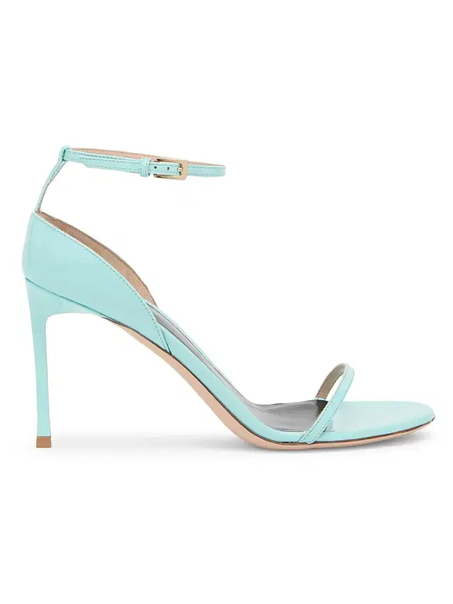 TOM FORD Women's 105MM Patent Leather Sandals - Aqua