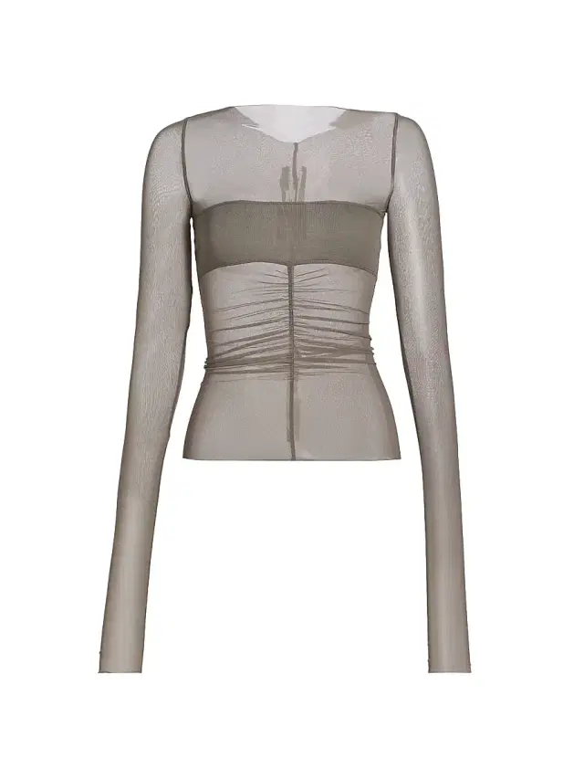 Women's Temple Sheer Bandeau Top - Dust