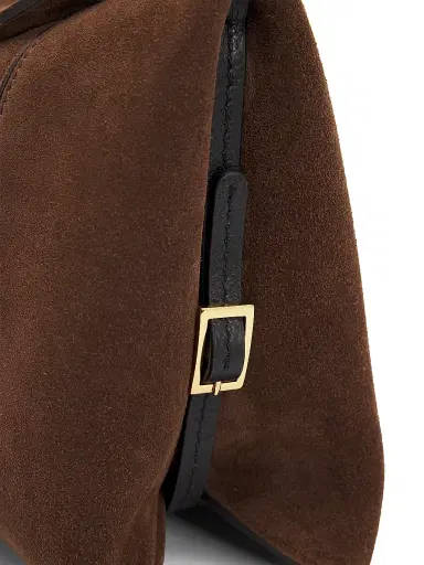 Wandler Women's Penelope Slouch Suede Shoulder Bag - Palissander Suede | Thumbnail 6