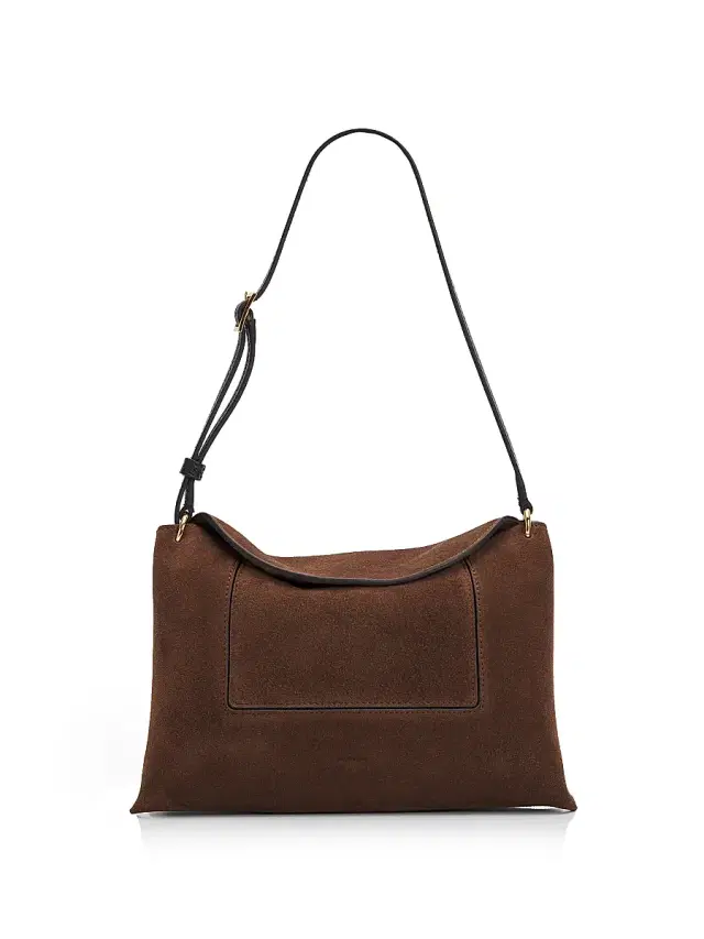 Wandler Women's Penelope Slouch Suede Shoulder Bag - Palissander Suede