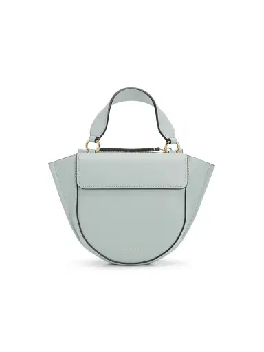 Wandler Women's Hortensia Leather Crossbody Bag - Ice | Thumbnail 1